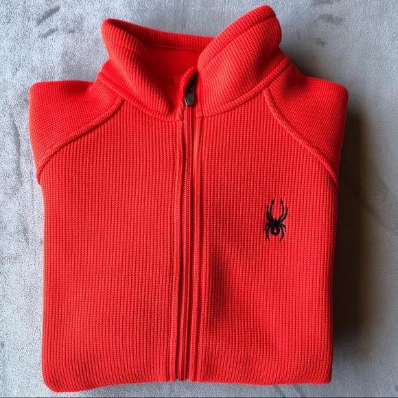 Spyder Full Zip Sweater Boys Size M - Picture 7 of 7